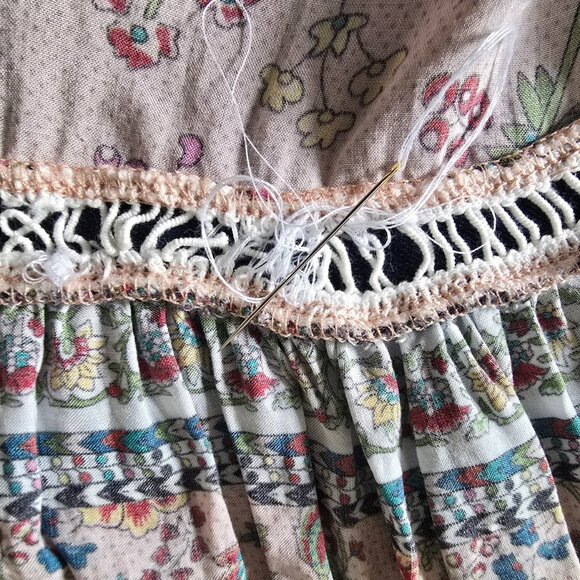 Anthropologie Farm Rio Clara Maxi Wrap Dress *READ DESCRIPTION* - Picture 10 of 11